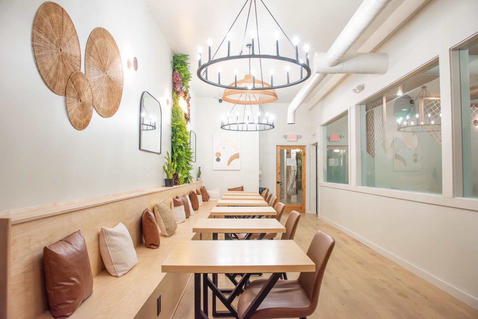 Natural light, warm wood and welcoming seating at Chasing Cali, the planned Cincinnati setting for Timshel